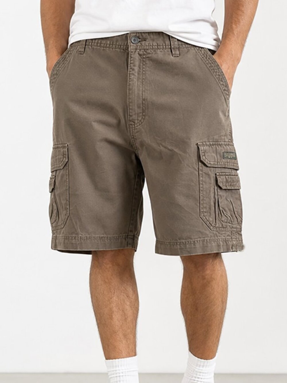Men’s Union Bay Cotton Cargo Shorts – Size 36 – NWT